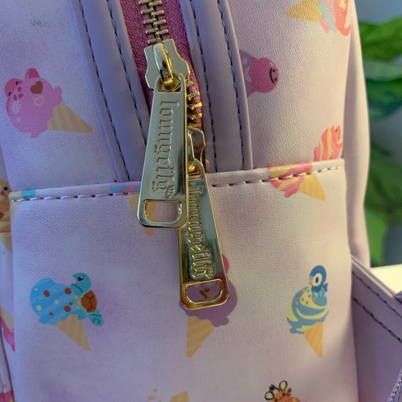 SOLD!! Pastel Pink/Lilac Pokémon Loungefly backpack - Picture 3 of 6
